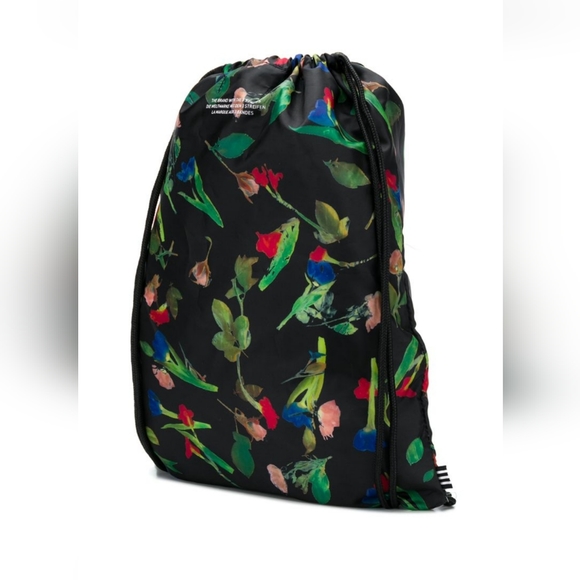 Adidas floral print drawstring backpack - Picture 5 of 10